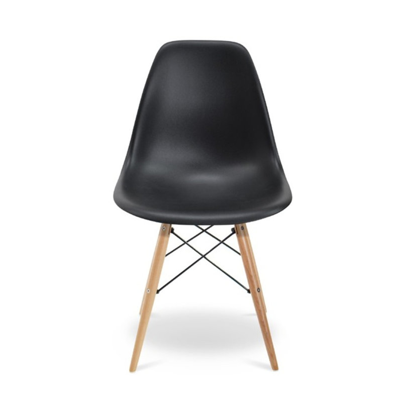 Eghard 17.5'' H Side Chair, Black