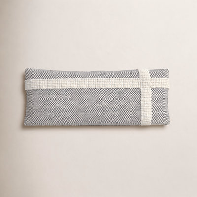 Sefarina Striped Wool Blend Throw Pillow