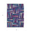 Tapis d'intérieur lavable géométrique mauve ivoire et bleu sarcelle HomeRoots 5 pi x 8 pi