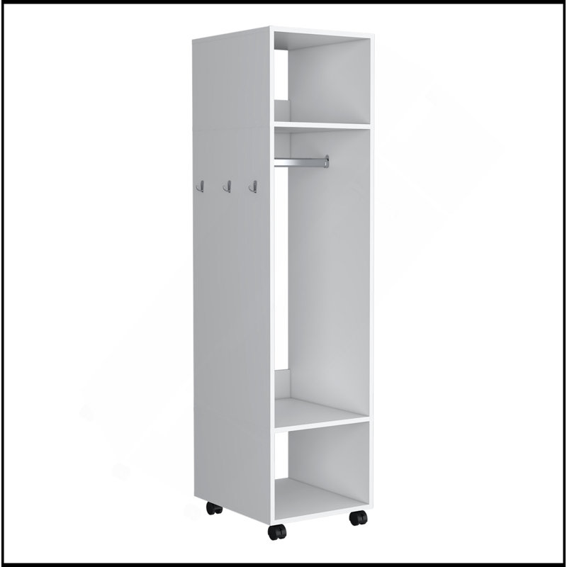 Wardrobe Devon, Bedroom, White, White