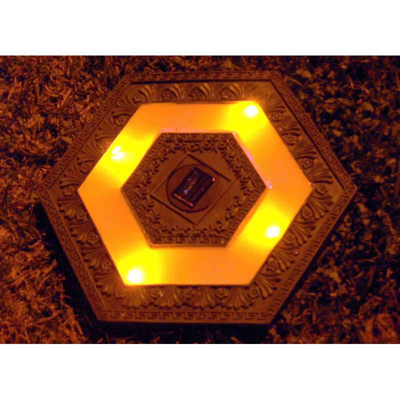 Ensemble de lumières solaires à énergie solaire Vanesa, Jardin vert