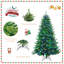 Arbre de Noël de 8 pi contrôlé par l'application The Holiday Aisle®, arbre de Noël Pe / pvc avec lumières à DEL changeant de couleur-1647079520