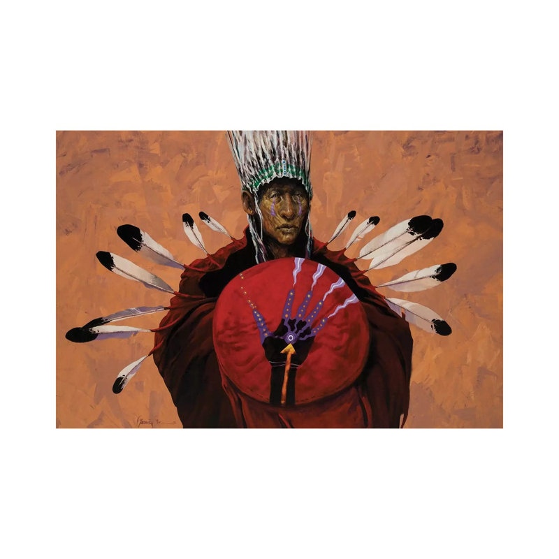 Shaman's Hand by Lawrence Lee - Wrapped Canvas Print, 66.04 cm H x 45.72 cm W x 1.91 cm D