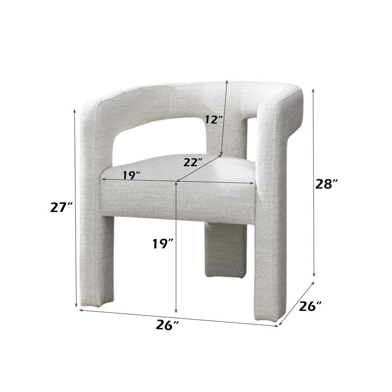 Ensemble de 2 chaises d'appoint Loma Boucle