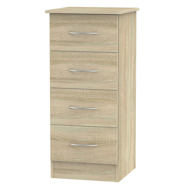 Crete 39.5cm W Manufactured Wood Bedside Table