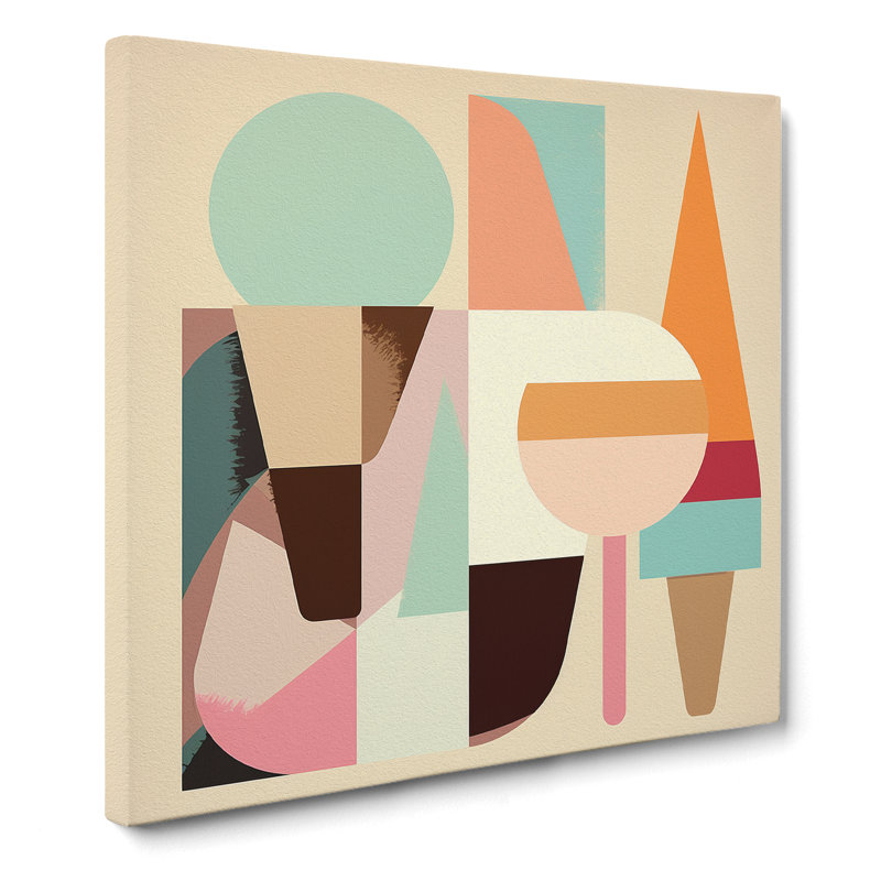 Ice Cream Suprematism - Print