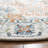 Vahakn Hand Tufted Wool/Cotton Oriental Rug in Orange/Ivory/Blue-305576341