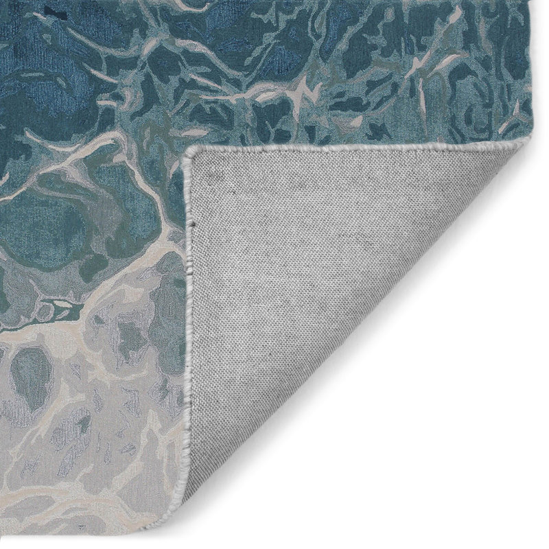 Tasley Wool Abstract Indoor Rug, Rectangle 5' X 7'5"