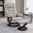 HOMCOM Recliner With Ottoman-508416648