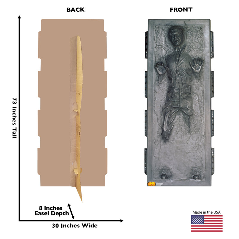 Han Solo in Carbonite Life-Size Cardboard Standup