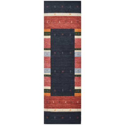 Handmade Wool Striped Area Rug