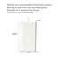 Meuble-lavabo à piédestal en céramique Modern