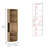 Carleigha 18.5 " L Mini Bar-313011776