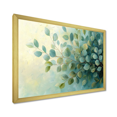 Eucalyptus Leaves Dance Of The Foliage I - Leaves Wall Art for Living Room
