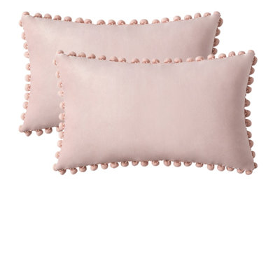 Housse de coussin en velours