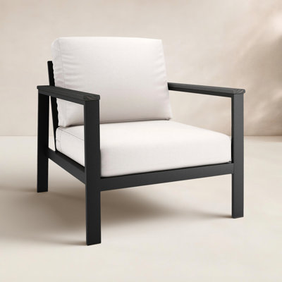 Chaise longue d'extérieur avec coussins Sunbrella® Townsend