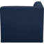 Fauteuil en velours capitonné l 34 po-71007024