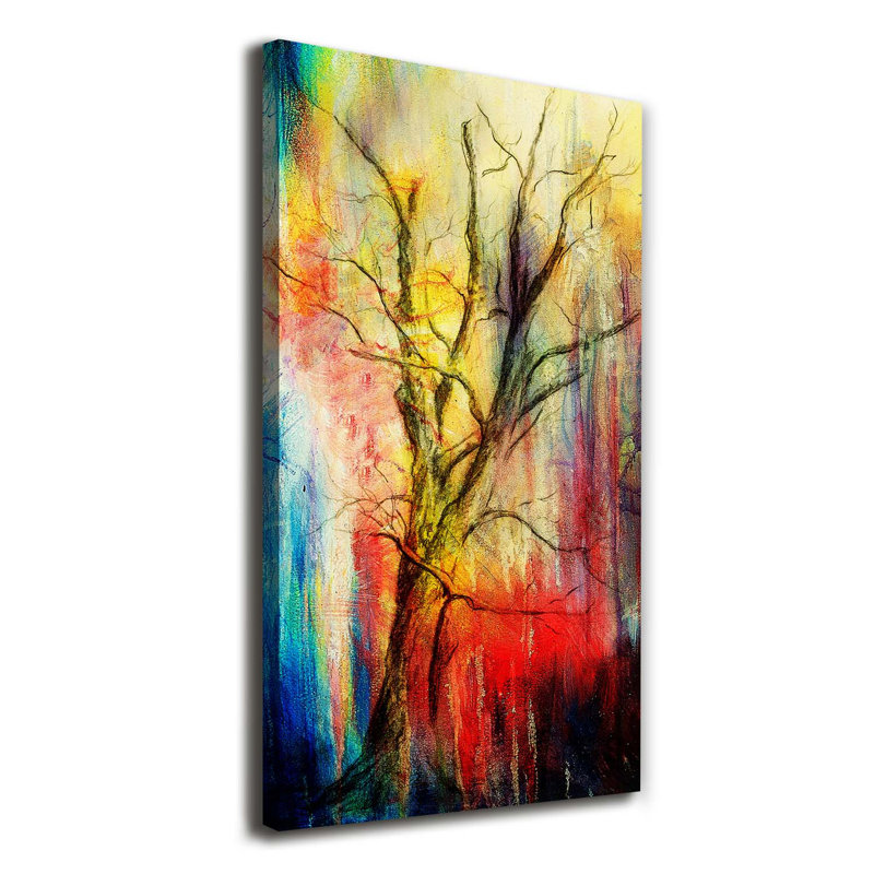 Abstract Tree - Wrapped Canvas Print