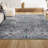 Laymon Modern Persian Vintage Medallion Light Gray/ Multi Rug-1916589756