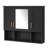 35 Inch 2-In-1  Wall Mounted Medicine Cabinet With Adjustable Shelves & Soft Close Doors, High-Define Mirror With Storage For Bathroom Vanity-1067024962