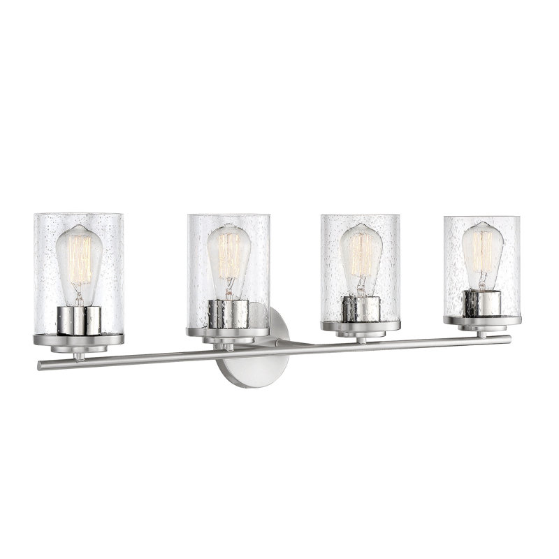 Parkgate 4-Light Dimmable Vanity Light, Polished Chrome