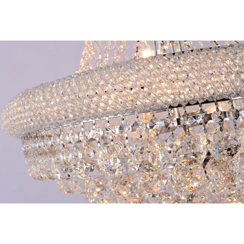 Lustre en cristal 14 lumières Traditional