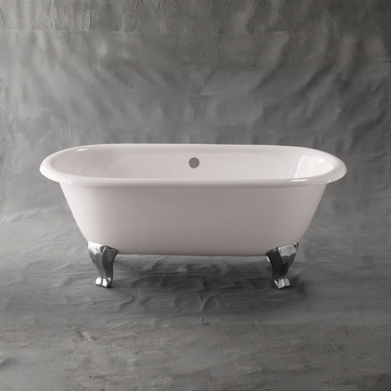 Baignoire en fonte P1115 Como, Laiton ultra enduit