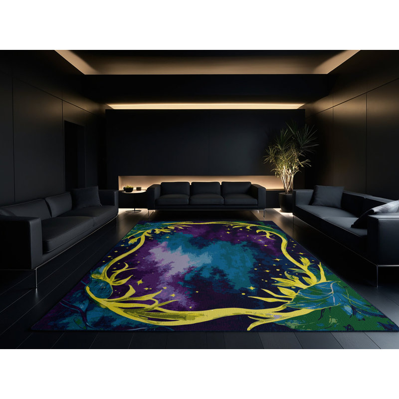Tapis Celestial Grove, Rectangulaire 2 pi x 3 pi