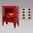 Electric Fireplace Stove Heater-2122452341