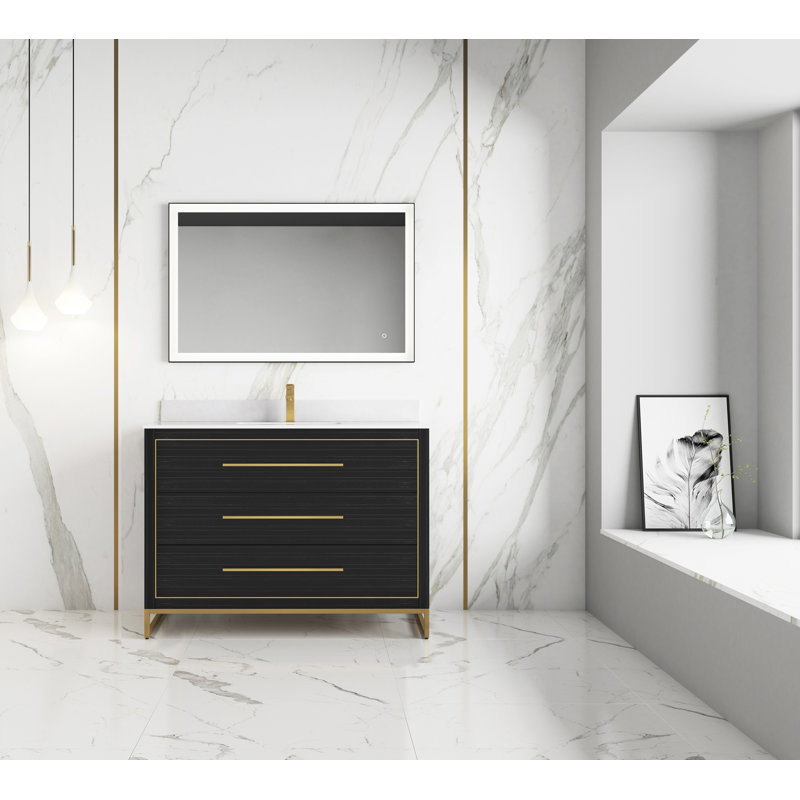 Ensemble de meuble-lavabo simple 48 po Carlson