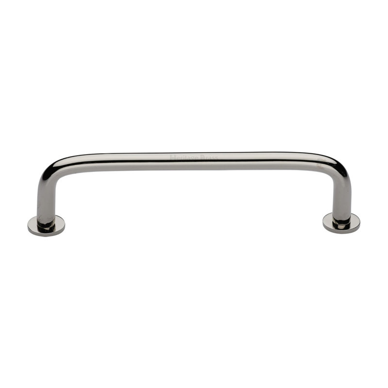 Heritage Brass Heritage Cabinet Pull Wire Design with Rose, Matt Bronze, 168cm L x 8cm W