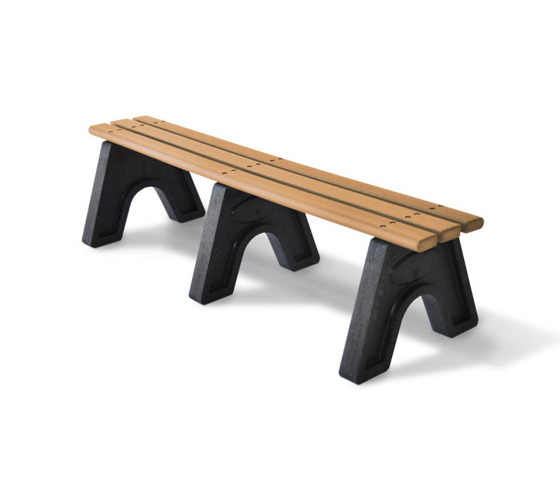 Banc de parc en plastique Witherspo, Vert, 96 po ( planches 2 x 4)
