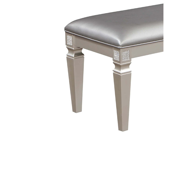 Banc 1 pièce moderne glam Glam