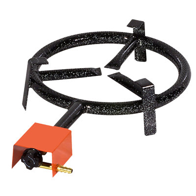 Magefesa 12-Inch Outdoor Propane Paella Gas Burner, Heavy-Duty Reinforced Enameled Steel, Fits Paella Pans Up to 15-Inch, Tripod Not Included