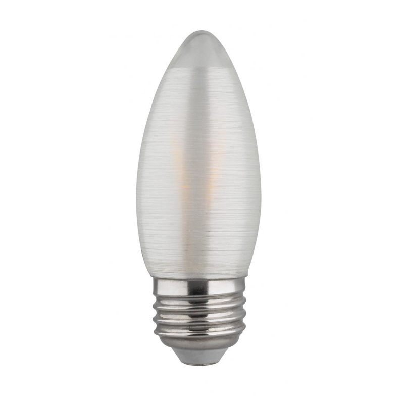 2 watts (équivalent à 20 watts), DEL C11, ampoule à intensité variable, culot E26 / moyen (standard)