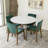 Ailston 4 - Person Solid Wood Top Four Leg Dining Set-1468483277