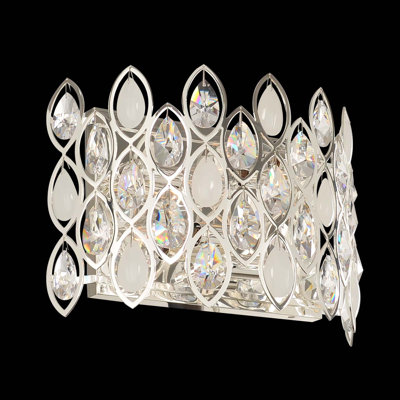 Prive 4 LT Silver/Clear Wall Sconce Allegri