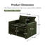 Ensemble de canapé modulaire 3 pièces en chenille verte, siège très profond et canapé modulaire surdimensionné avec causeuse et fauteuil d'appoint-543689657