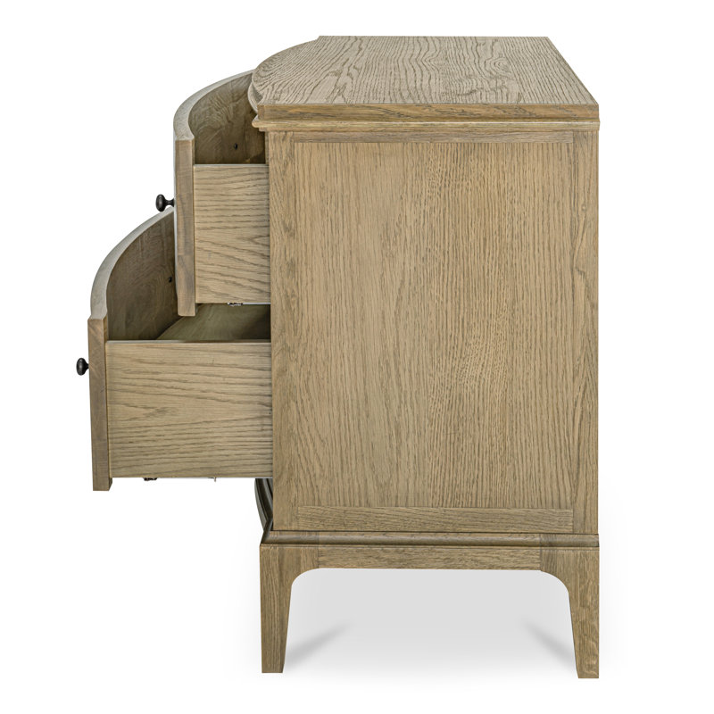 Sadie 1 - Drawer Solid Wood Nightstand