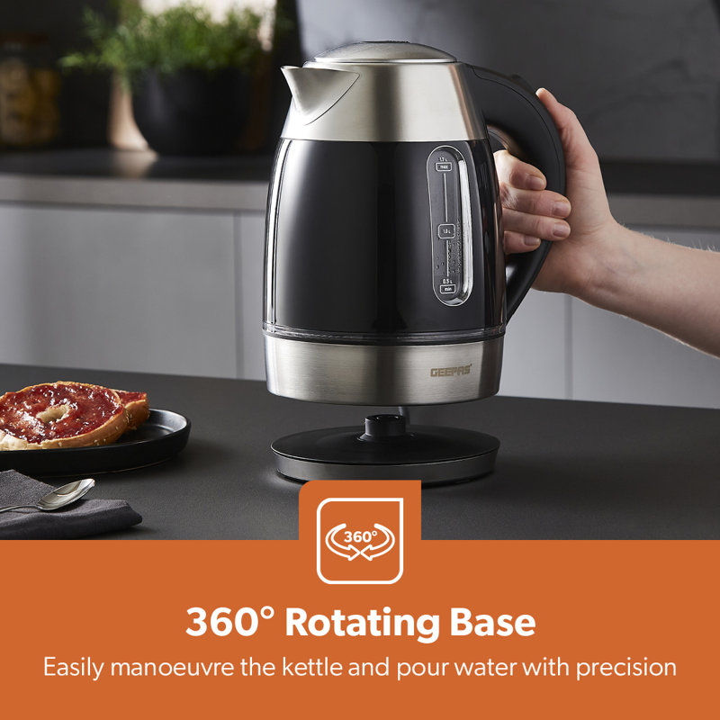 Geepas 1.7L Electric Tea Kettle