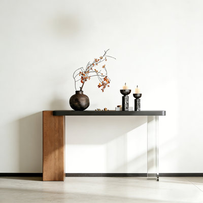 Retro Minimalist Console Table