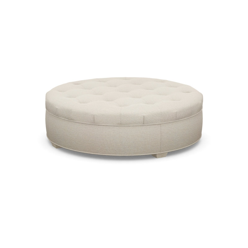 Round Ottoman, 5246-70, Sandstone
