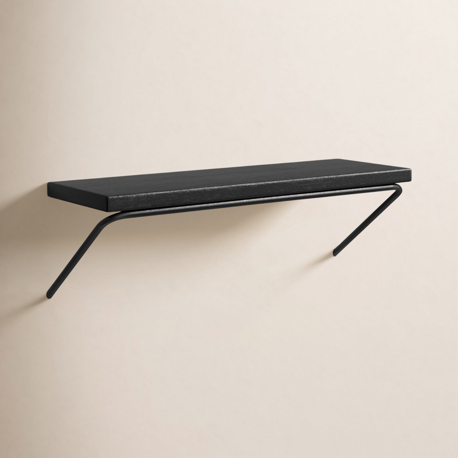Floating Shelf, 7.5'' H X 24'' W X 8'' D, Black