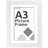 Picture Frame - Set of 6 with Mat-79322730