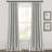 Cotton Blend Semi Sheer Curtain Pair-71502489-71502488