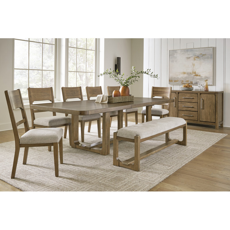 Geovoni Polyester Upholstered Bench