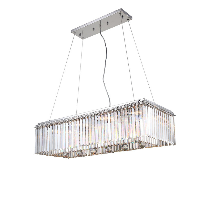 10 - Light Dimmable Kitchen Island Square / Rectangle Chandelier
