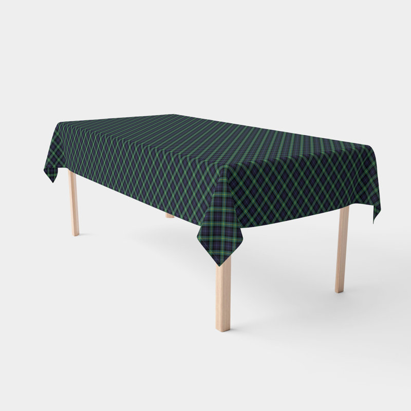 Zunaira Plaid Tablecloth, 104" x 60"