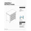 Table de chevet 3 boutons-127796046