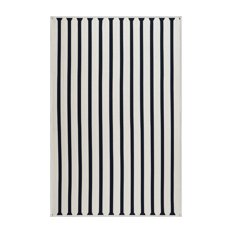 Washable Picket Fence Farm Area Rug, Rectangle 7' x 9'